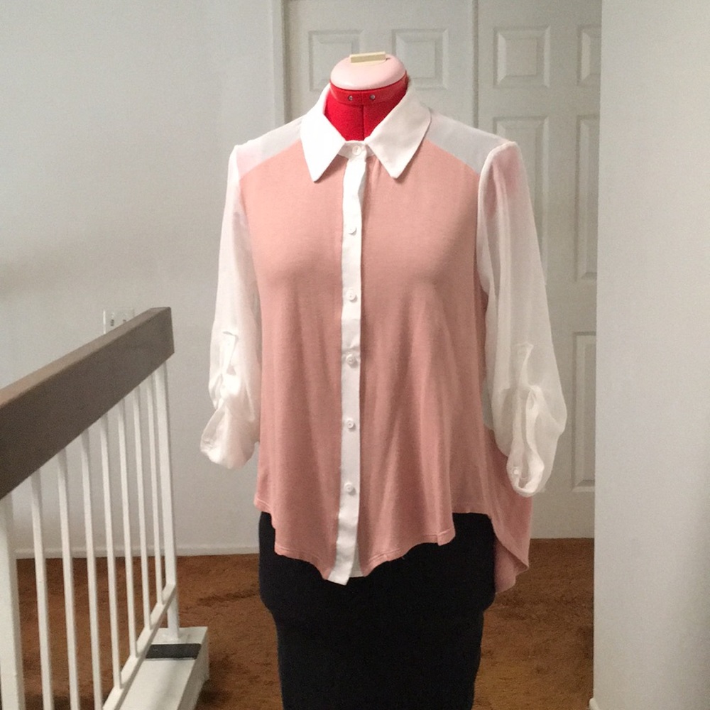 Super sheer top